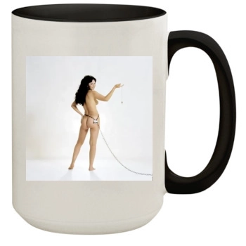 Linda Lovelace 15oz Colored Inner & Handle Mug