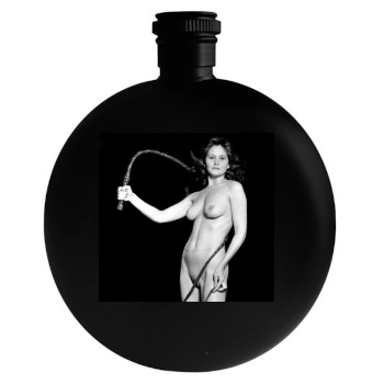 Linda Lovelace Round Flask