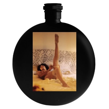 Linda Lovelace Round Flask