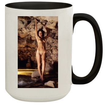 Linda Lovelace 15oz Colored Inner & Handle Mug