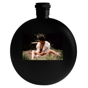 Linda Lovelace Round Flask