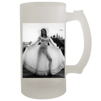 Linda Lovelace 16oz Frosted Beer Stein