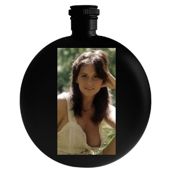 Linda Lovelace Round Flask