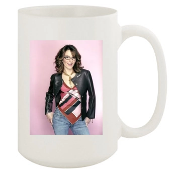 Tina Fey 15oz White Mug