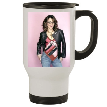 Tina Fey Stainless Steel Travel Mug