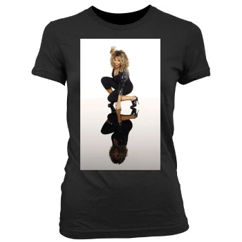 Tina Turner Women's Junior Cut Crewneck T-Shirt