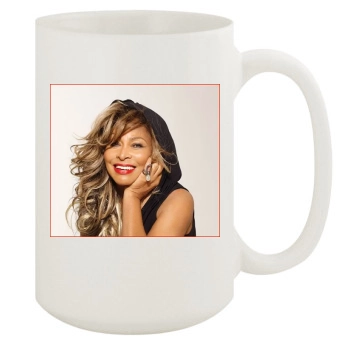 Tina Turner 15oz White Mug