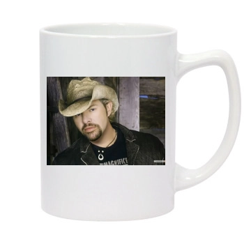 Toby Keith 14oz White Statesman Mug