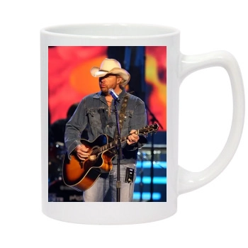 Toby Keith 14oz White Statesman Mug