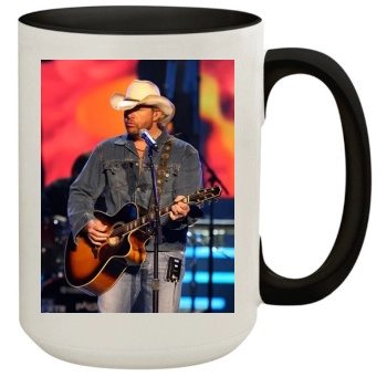 Toby Keith 15oz Colored Inner & Handle Mug