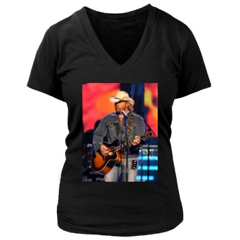 Toby Keith Women's Deep V-Neck TShirt