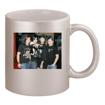 Tokio Hotel 11oz Metallic Silver Mug