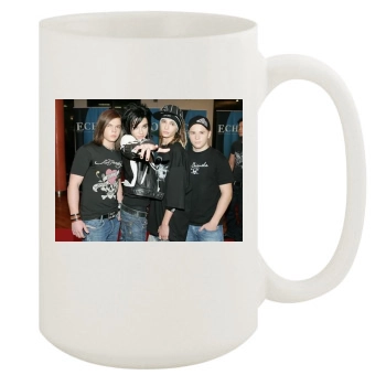 Tokio Hotel 15oz White Mug