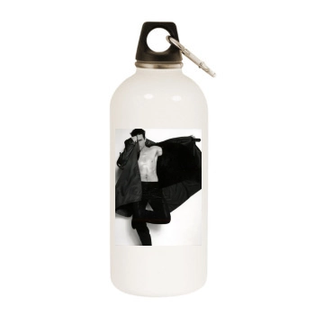 Tom Cruise White Water Bottle With Carabiner