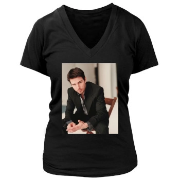 Tom Cruise Women's Deep V-Neck TShirt