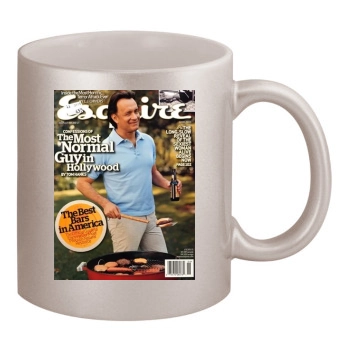 Tom Hanks 11oz Metallic Silver Mug