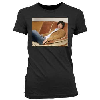 Tom Welling Women's Junior Cut Crewneck T-Shirt