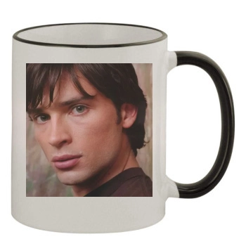 Tom Welling 11oz Colored Rim & Handle Mug