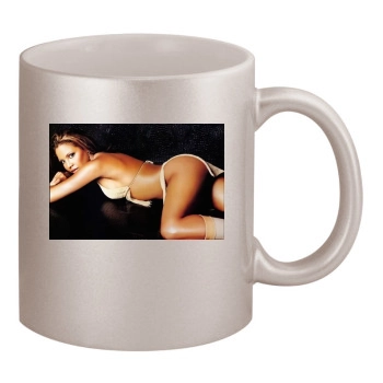 Toni Braxton 11oz Metallic Silver Mug