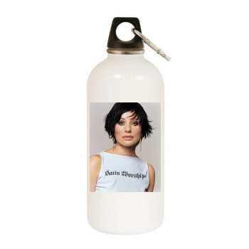 Tori Amos White Water Bottle With Carabiner