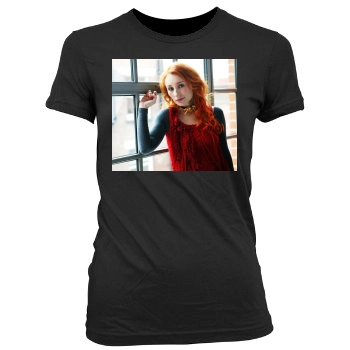 Tori Amos Women's Junior Cut Crewneck T-Shirt