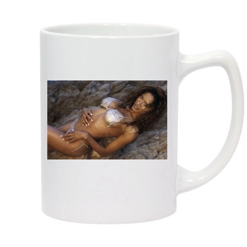 Traci Bingham 14oz White Statesman Mug