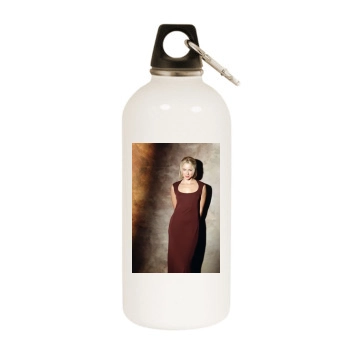 Traylor Howard White Water Bottle With Carabiner