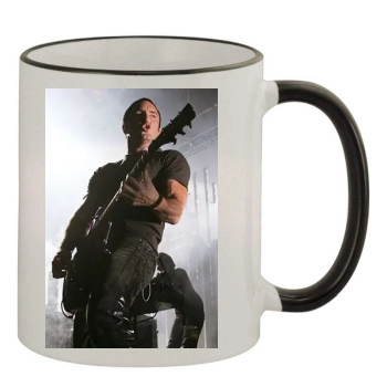 Trent Reznor 11oz Colored Rim & Handle Mug