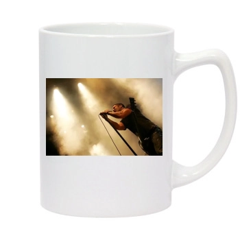 Trent Reznor 14oz White Statesman Mug