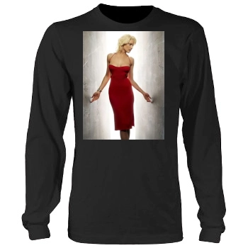 Tricia Helfer Men's Heavy Long Sleeve TShirt