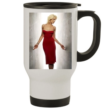 Tricia Helfer Stainless Steel Travel Mug