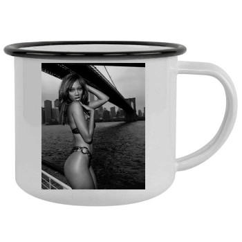 Tyra Banks Camping Mug