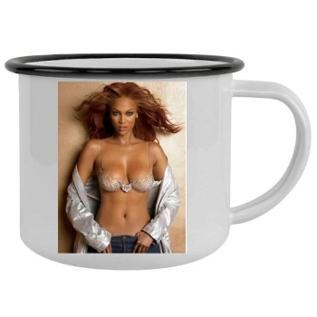 Tyra Banks Camping Mug