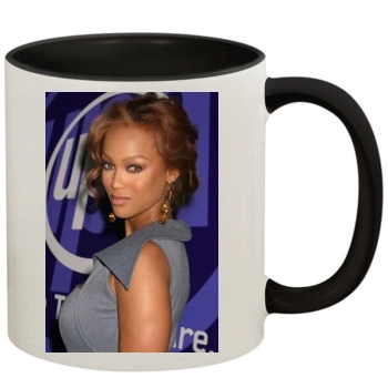 Tyra Banks 11oz Colored Inner & Handle Mug