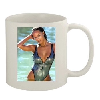 Tyra Banks 11oz White Mug