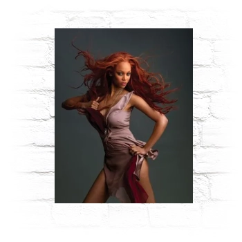 Tyra Banks Metal Wall Art