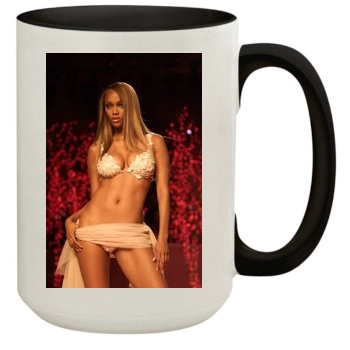 Tyra Banks 15oz Colored Inner & Handle Mug