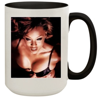 Tyra Banks 15oz Colored Inner & Handle Mug