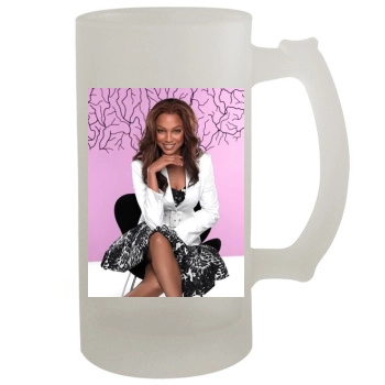 Tyra Banks 16oz Frosted Beer Stein