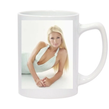 Paris Hilton 14oz White Statesman Mug