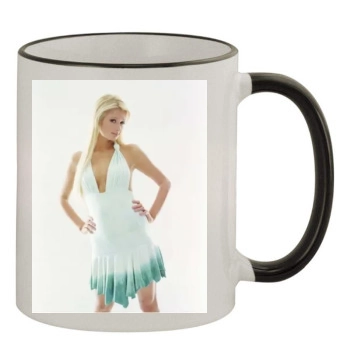 Paris Hilton 11oz Colored Rim & Handle Mug