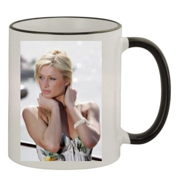 Paris Hilton 11oz Colored Rim & Handle Mug