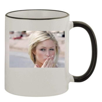 Paris Hilton 11oz Colored Rim & Handle Mug