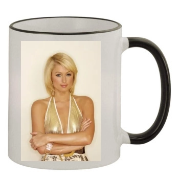 Paris Hilton 11oz Colored Rim & Handle Mug