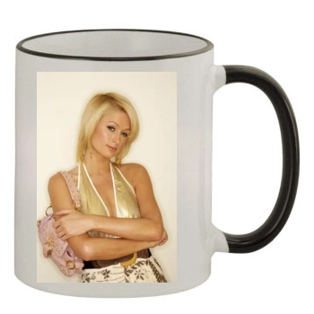 Paris Hilton 11oz Colored Rim & Handle Mug