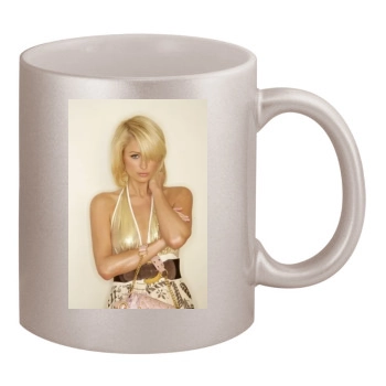 Paris Hilton 11oz Metallic Silver Mug