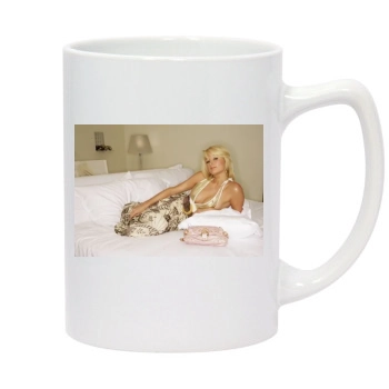 Paris Hilton 14oz White Statesman Mug