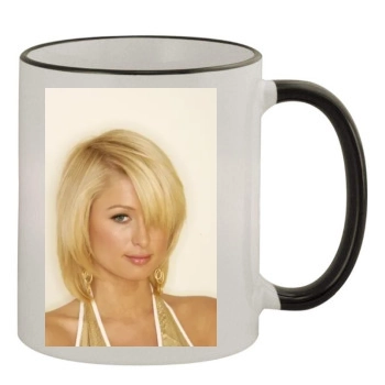 Paris Hilton 11oz Colored Rim & Handle Mug