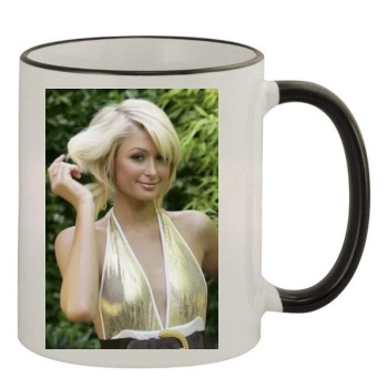 Paris Hilton 11oz Colored Rim & Handle Mug