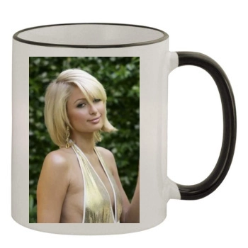 Paris Hilton 11oz Colored Rim & Handle Mug